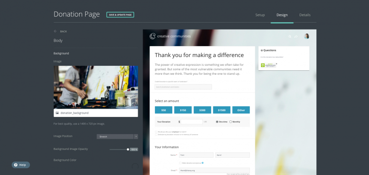 new-donation-page