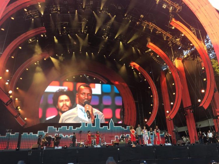Denis, Global Citizen Fest
