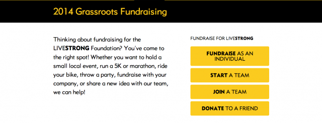 Fundraising Grassroots