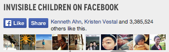 invisible children on facebook