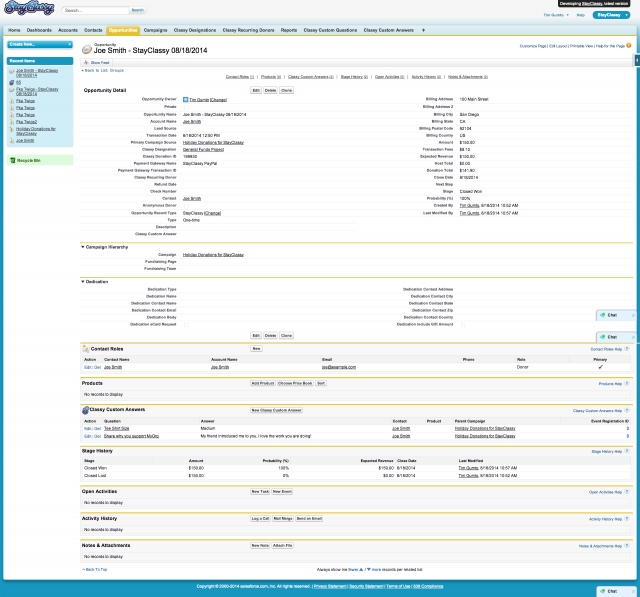 CLASSY-Salesforce-Full-Contact