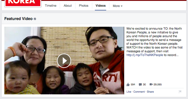 Liberty in North Korea Facebook Featured Video
