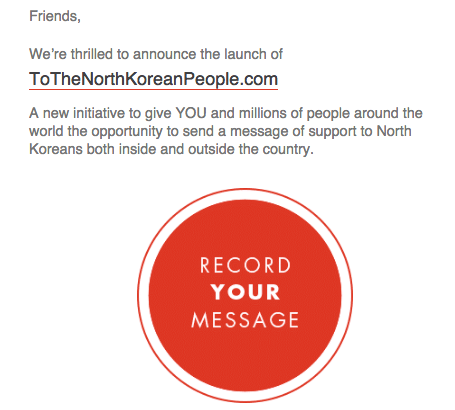 Liberty in North Korea opportunity in fundraising appeal