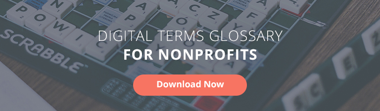 Digital Marketing Terms Glossary for Nonprofits