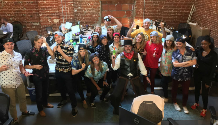 AC sales team halloween