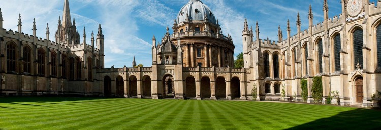 Image of University of Oxford where they offer social entrepreneurship programs. 